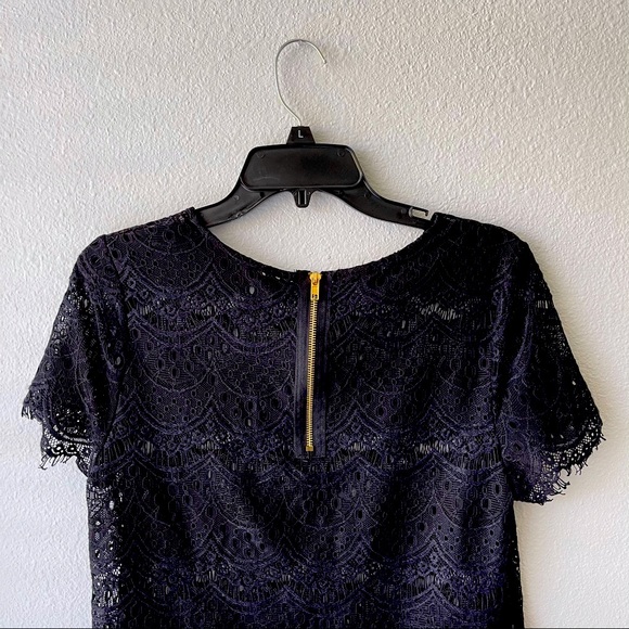 Alfani Black Lace Blouse - Picture 6 of 6